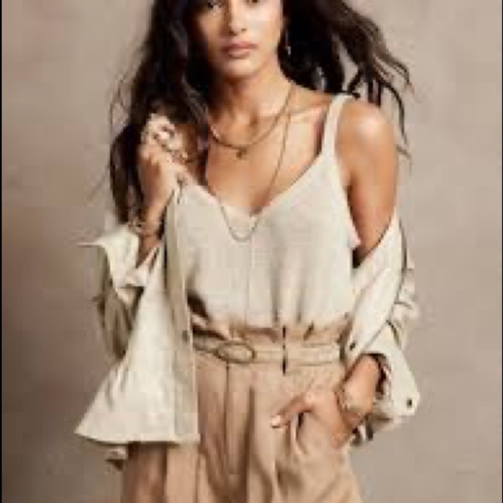 Banana republic rami-rayon top